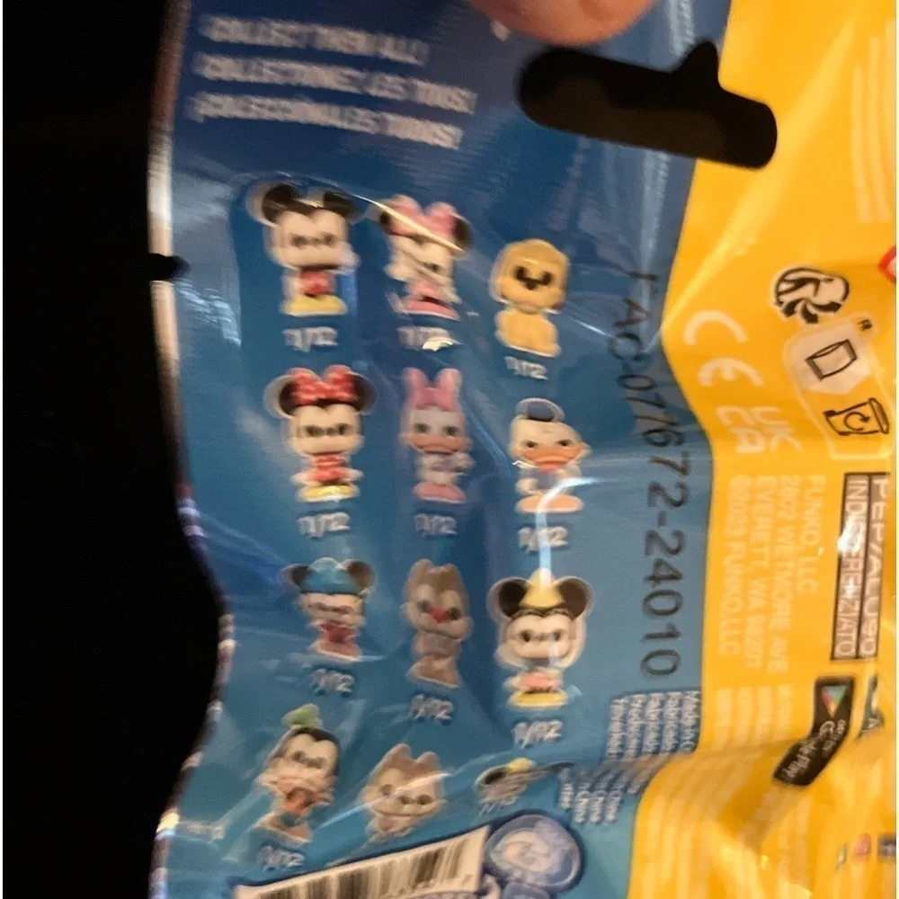 Disney Funko Bitty Pop Mystery Blind Bag! QTY: 2